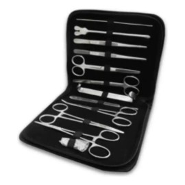 Guttek Estuche De Disección Homecare 13 Piezas Acero Inoxidable