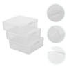 Sosoport 3 Pcs Multi Functional Storage Boxes PP Plastic Containers