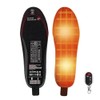 Electric Heated Insoles Rechargeable Winter Foot Warmers with Remote Control