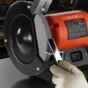 VEVOR Bench Grinder, 8-inch Single Speed, 3450RPM High-Speed Table Grinders