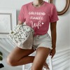 Girlfriend Fiancee Wife Shirt Women Bride Honeymoon Vacation Tees Valentine