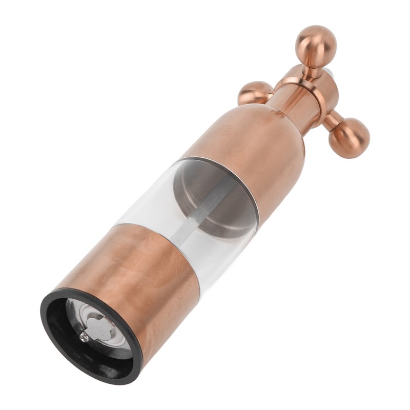 Pepper Mill Professional Refillable Ceramic Rotor Coarseness Adjustable Manual Pepper