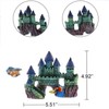 Fish Tank Decorations,Aquarium Decor 15Pcs,Aquarium Plants for Fish Tank Accessories,Small