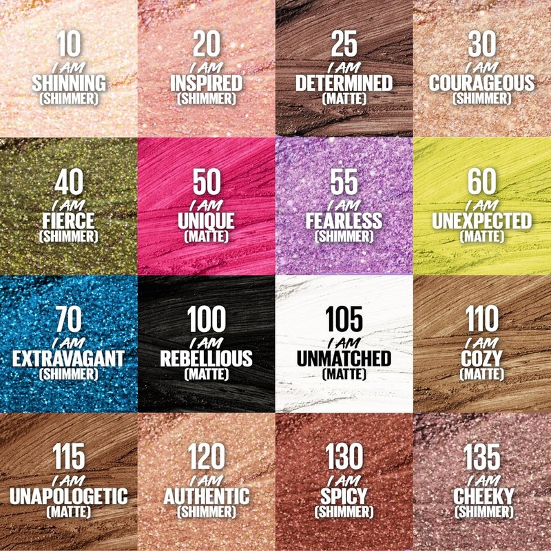 Maybelline Color Tattoo Longwear Multi-Use Eye Shadow Stix, All-In-One Eye