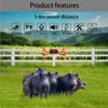 Outdoor Solar Motion Sensor Alarm Waterproof 13 Sounds Dog Barking