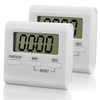 Pack of 2 Digital Kitchen Timer, Timer with Large LCD