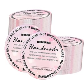 Cup Care Instructions Cards Tumbler Care and Cleaning Cards 2.5 Inch-Business Mug Cup Care Insert Customer Directions Reminder Card 200 Pack