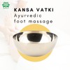 WHOLELIFEOBJECTS Bronze Kansa Vatki Cup- Bronze Kansa Natural Bowl- Ayurvedic