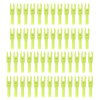 PATIKIL Archery Arrows Nocks 4.2mm 0.165", 50 Pack Insert Arrow