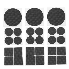 LALAFINA 45pcs EVA Non-Slip Chair Leg Protectors for Hardwood Floors Thick Table Feet Covers Soundproof Table Foot Pads Furniture Gliders for Home Use