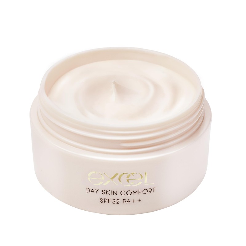 Excel Dayskin Comfort Base Serum Cream All-in-One UV Tone Up