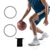HEEPDD 2Pcs Silicone Knee Rings, Silicone Knee Strap Patella Support