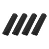 Strap Covers For Mask Headgear Satin 4 Pack Black