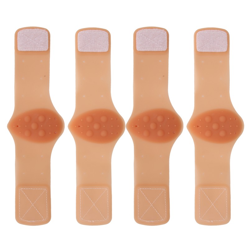 2 Pairs Arch Pad Adhesive Support Silicone Insole Elastic Flat