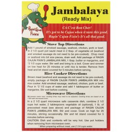 Ragin Cajun Jambalaya 8oz (Pack of 6)