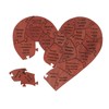 Wooden Heart Puzzle Valentines Day Heart Shape Puzzles Romantic Love