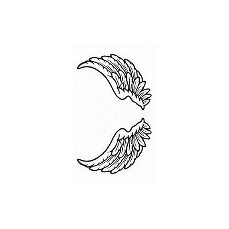 Festival Makeup M159 Angel Feathers, Mini (8.7 cm x 5 cm)