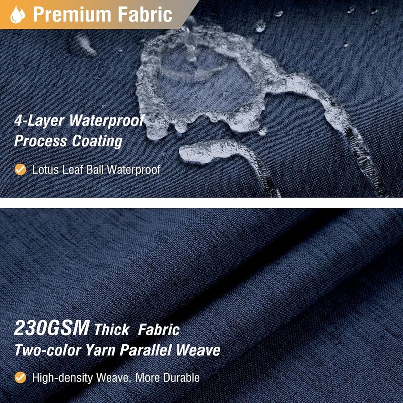 BTTN Long Fabric Shower Curtain - 72x80 Inch Linen Textured