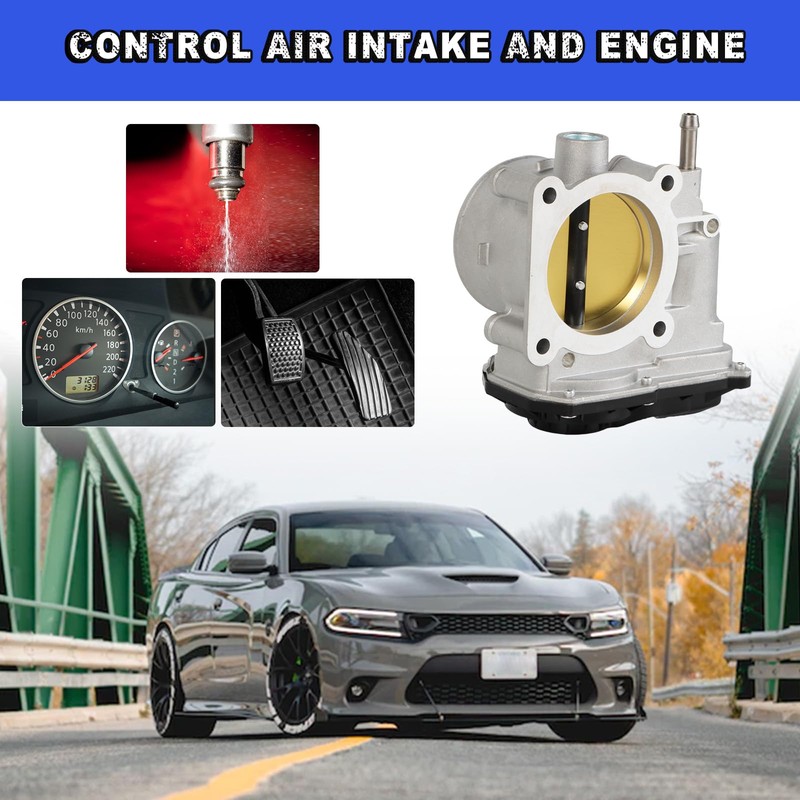 cycwer Electronic Throttle Body 22030-0P010 for 2003-2009 4Runner 2007-2009 FJ