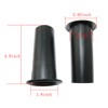 MEETOOT 2pcs Speaker Pilot Hole Outlet 50x120mm Speaker Cabinet Port