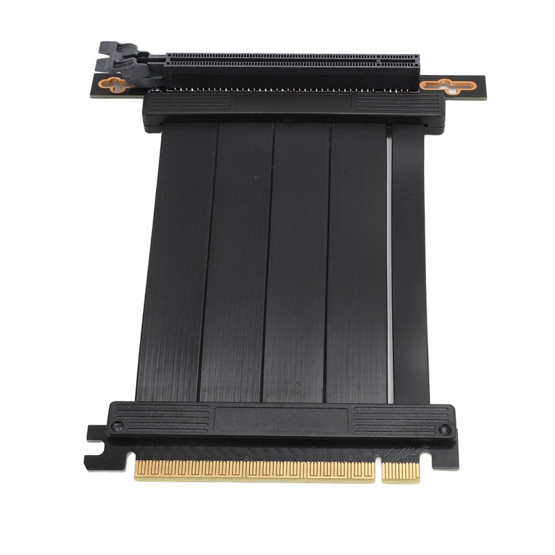 PCIE 4.0 X16 Extender 90 Degree 26GB/s 3.9in Long Gold