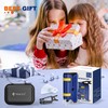 100x-250x Pocket Microscope for Kids Adults, Protable Handheld Miniscope, Mini