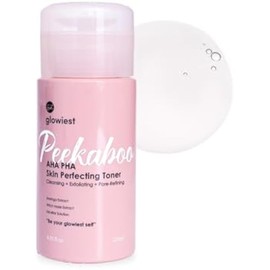 AHA PHA Skin Perfecting Peekaboo Toner - K-Beauty Face Toner, Exfoliating Treatment, Blemishes, Niacinamide, Pore Refining, Hydrating l Witch Hazel (Small)
