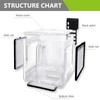MEYAGOT Fish breeding box, aquarium fish breeding box, fish brood
