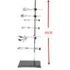 Clamp TBvechi Lab Clamp Flask Clamp 60cm Laboratory Iron Stands