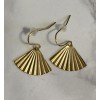 Handmade Gold Plated Stainless Steel Dangle Earrings Hypoallergenic