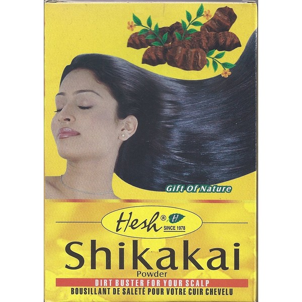 Shikakai Powder 3.5oz (100g) - Hesh Pharma (Pack of 6)