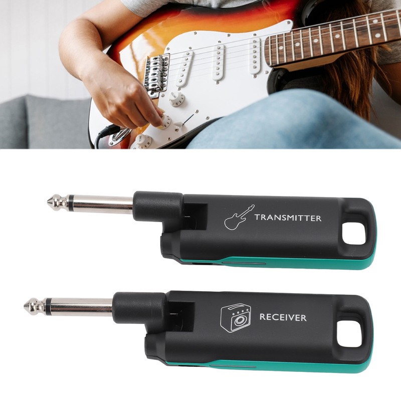 Wireless Guitar Sound Transmission System USB Rechargeable UHF Wireless Guitar