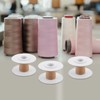 NUOBESTY 10pcs Empty Wire Spools Removable Paper Sewing Spools Thread