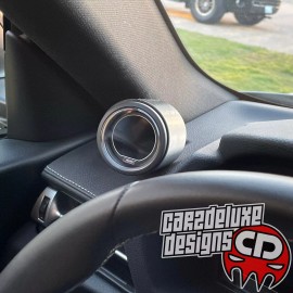 CARZDELUXE Single gauge pod mount for 2020-2023 GR Supra functional defrost vent