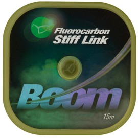 Korda Boom Fluorocarbon Stiff Link 25lb/11.3kg/0.55mm/15m(kboom55)