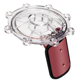 OAMCE 7056 Pool Check Valve Cover and Spring Flapper Replacement Kit, for Jandy Check Valve Covers 7235, 7236, 7305, 7511, 7512，Prevents Backflow of Pool Water