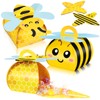 Humyoun 36 Pcs Bee Party Favor Gift Boxes Beehive Candy