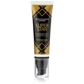 Gorgeous Cosmetics Superstar Liquid Face and Body Shimmer, Bronze, 50ml