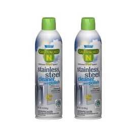 Green World N Logo Champion Sprayon Stainless Steel Cleaner & Polish. 2-14oz. Net Can.