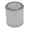 AUTORIND 1/2 Pint Size Metal Paint Cans with Lids, 1-Cup
