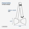 Ladeheid Elegant Men's Bow Tie - High Quality, Matt, Adjustable,