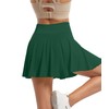 YOAKAKU Pleated Tennis Skater Skirts for Women with Pocket Shorts