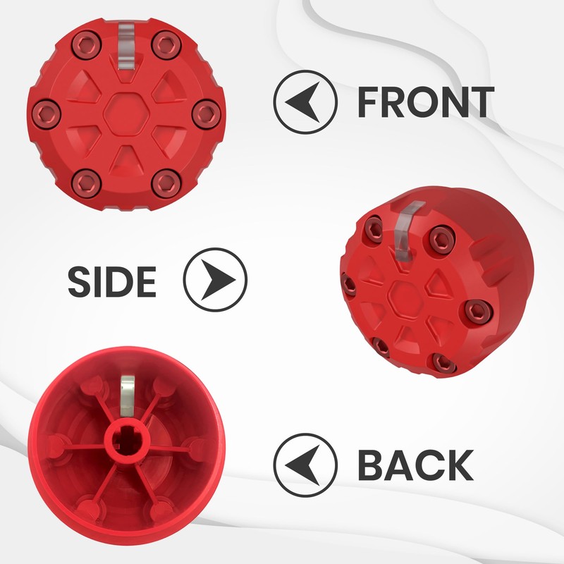 2nd Gen Tacoma Accessories AC Knob Upgrade - 2005,2006,2007,2008,2009,2010,2011,2012,2013,2014,2015 Tacoma