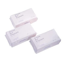 Toalla facial de limpieza desechable hecha de algodón solamente, sin pelusa, sin perfume, almohadillas suaves para maquillaje facial, toalla suave de algodón (300 Count (Pack of 3))