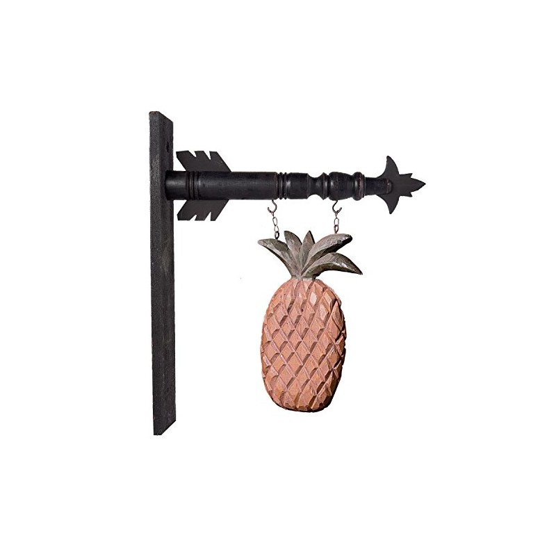 12 Inch Brown Wood Pineapple Arrow Replacement