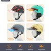 Tontron Colourvisor Removable Helmet Visor | Helmet Brim (Orange)