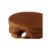 Leadigol Wooden Pedestal ,Wood Display Stand Base Wooden Plant Stands