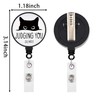 Lywjyb Birdgot Sarcastic Cat Badge Reel Animal Lover Gift Judgmental