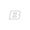 Simoni Racing Tyre ATB Tire Sticker, Letter B