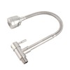 Wall-Mounted Kitchen Faucets 2 Water Modes High Arc Single Handle